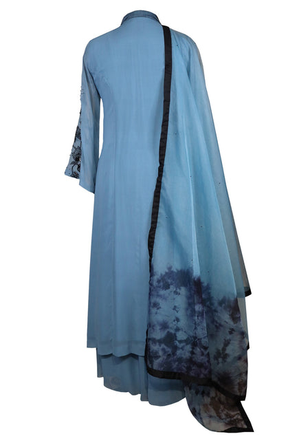 Georgette Suit With T&D Dupatta
