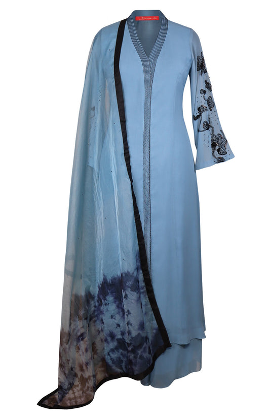 Georgette Suit With T&D Dupatta