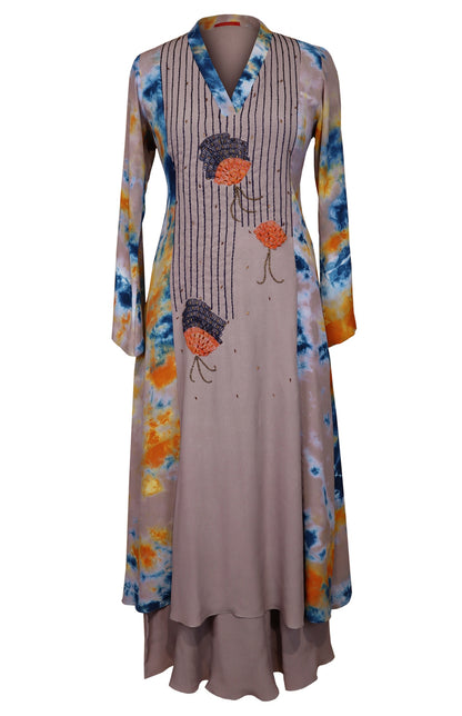Kurta Set With T&D Panels