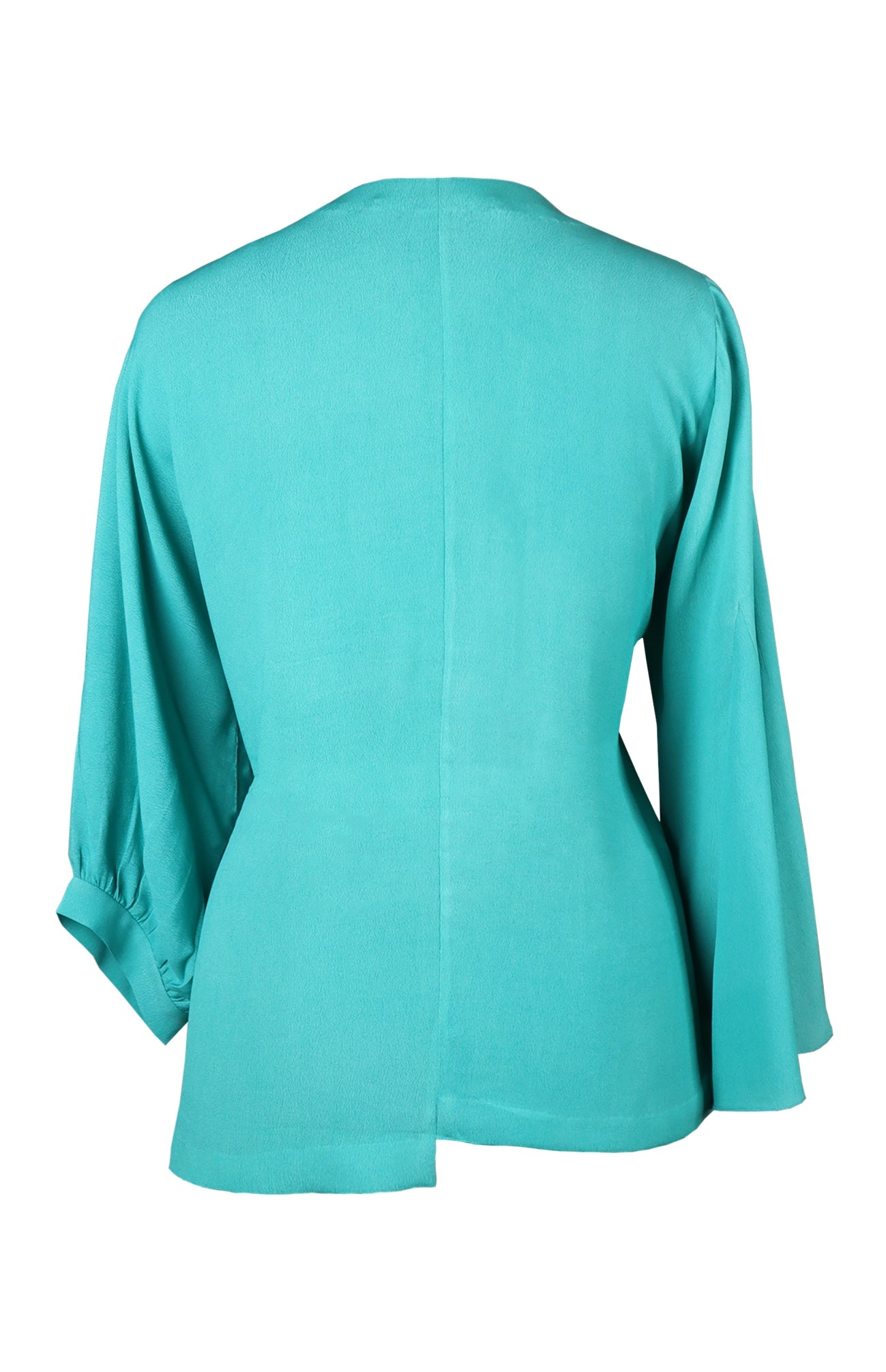Aqua Crepe Top