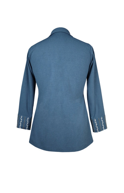 Flamingo Top - INDIGO