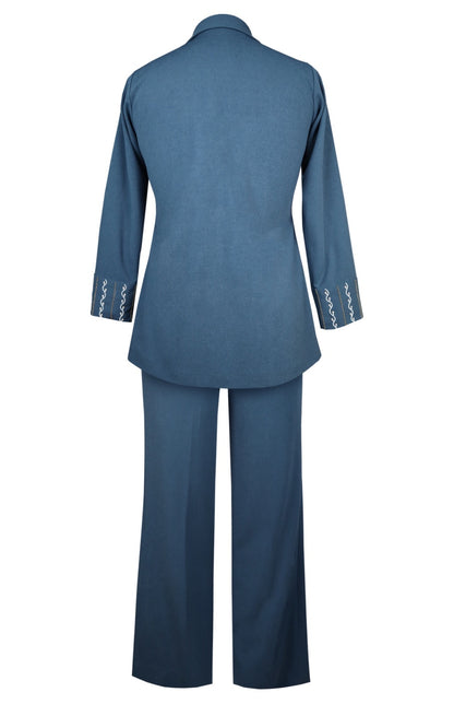 Flamingo Co-ord Set - INDIGO