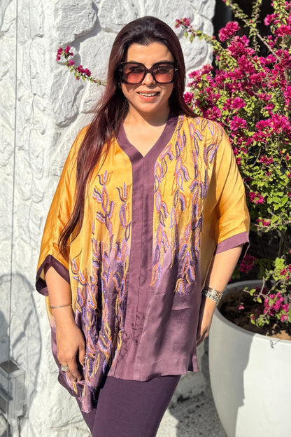 Ombré Kaftan Top - HAWAIIAN