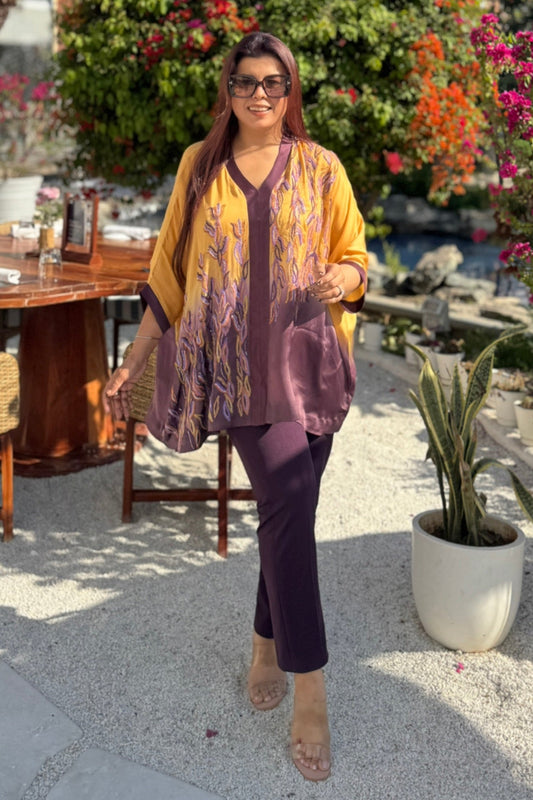 Ombré Kaftan Co-ord Set - HAWAIIAN
