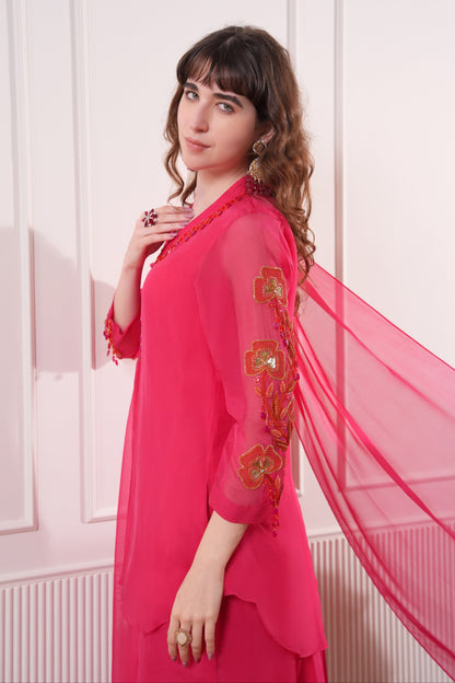 Oblique Set - FUCHSIA