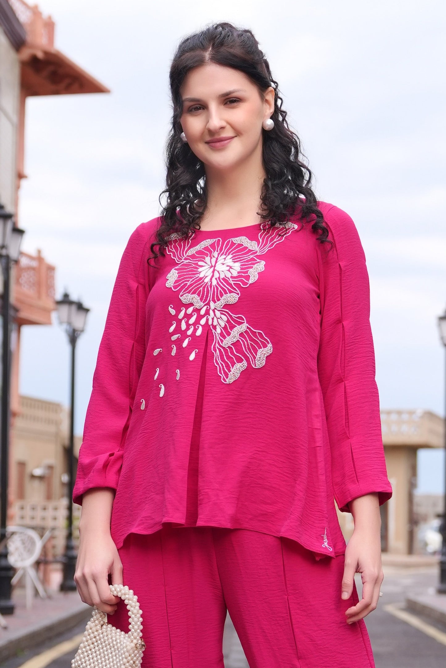 Bloom Top - FUSCHIA