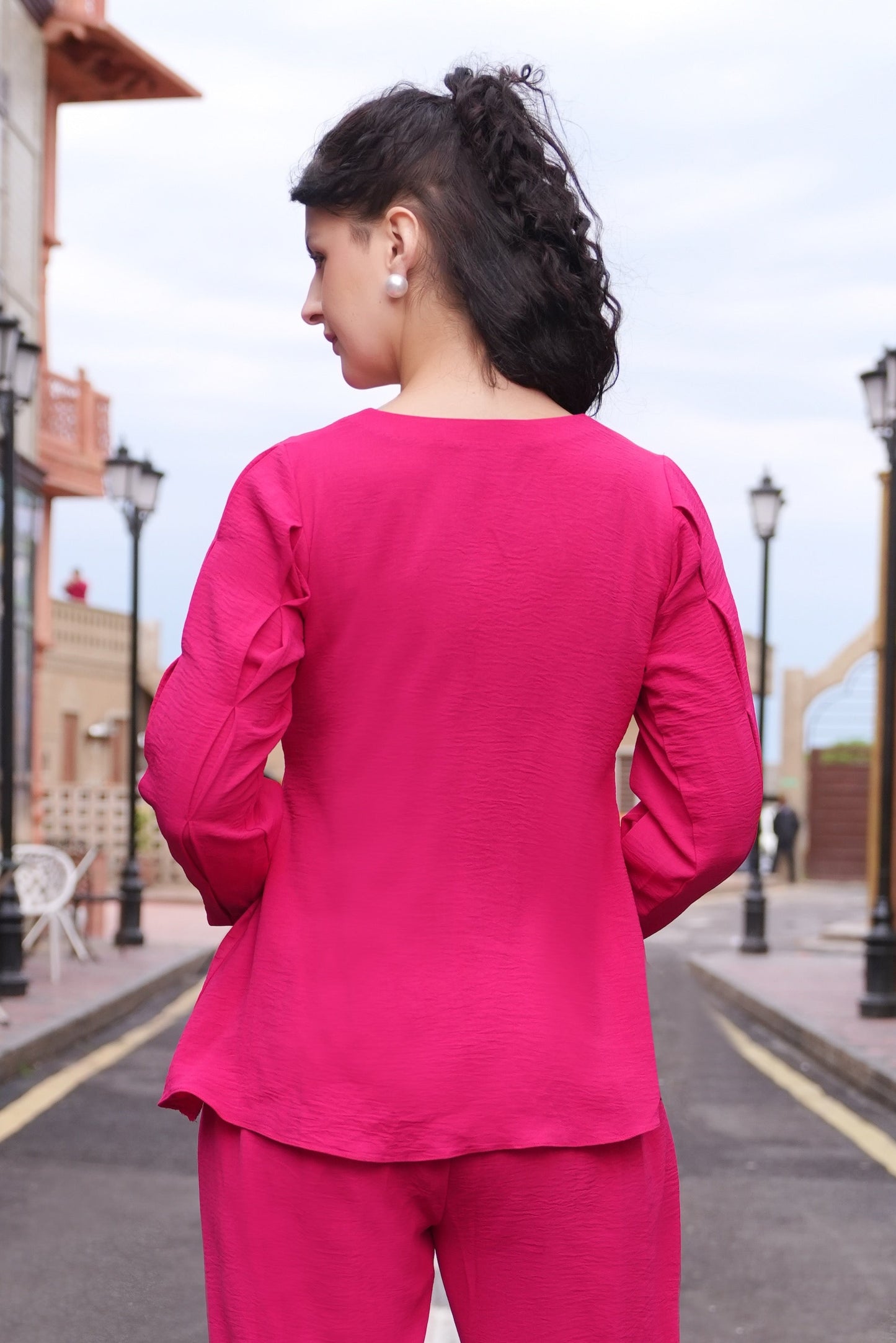 Bloom Top - FUSCHIA