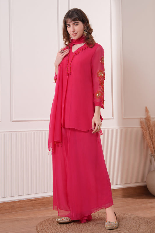 Oblique Set - FUCHSIA