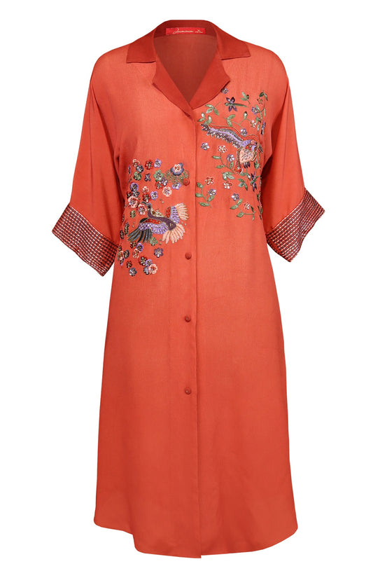 Oversized Kurta with collar