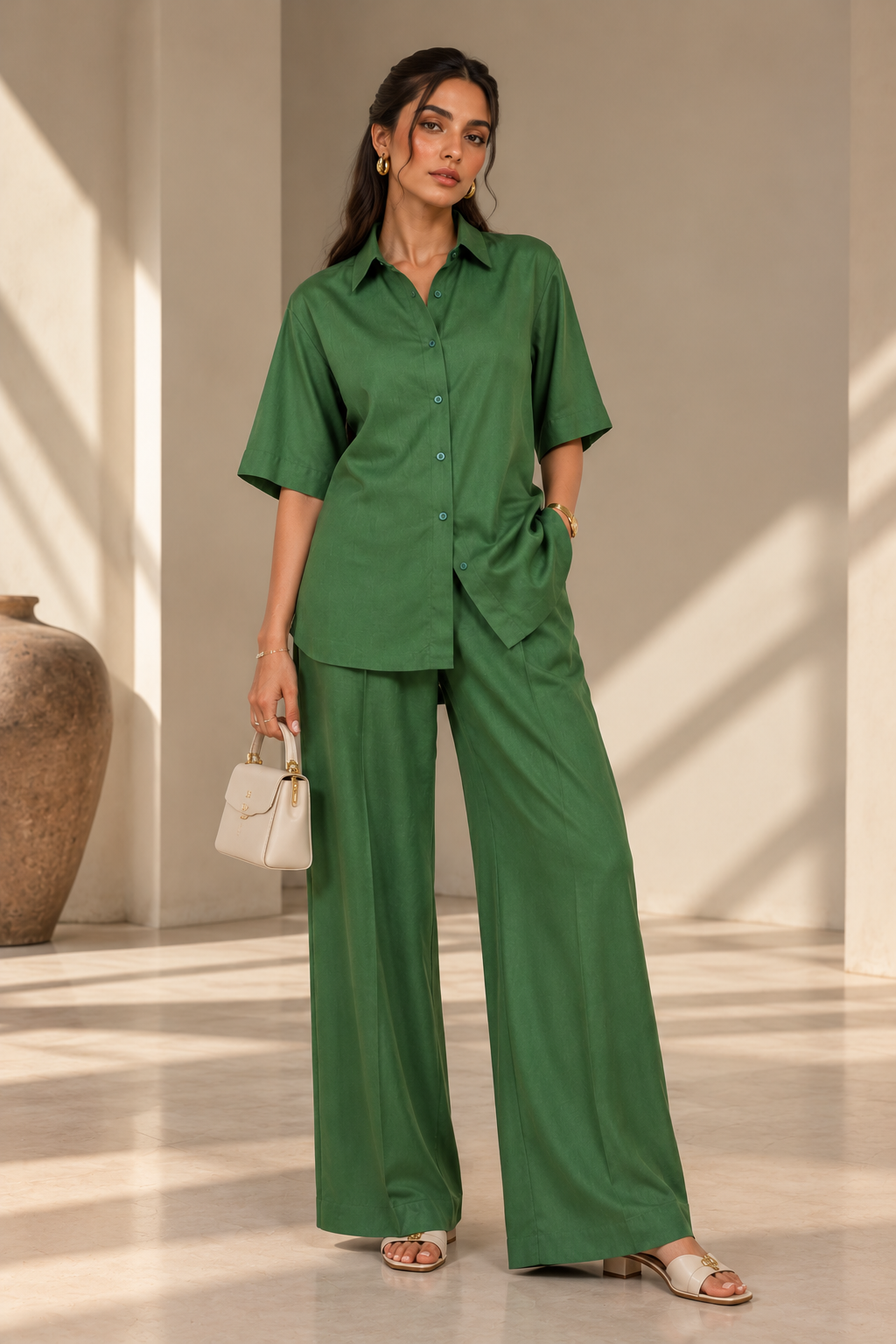 Plain Co-ord Set