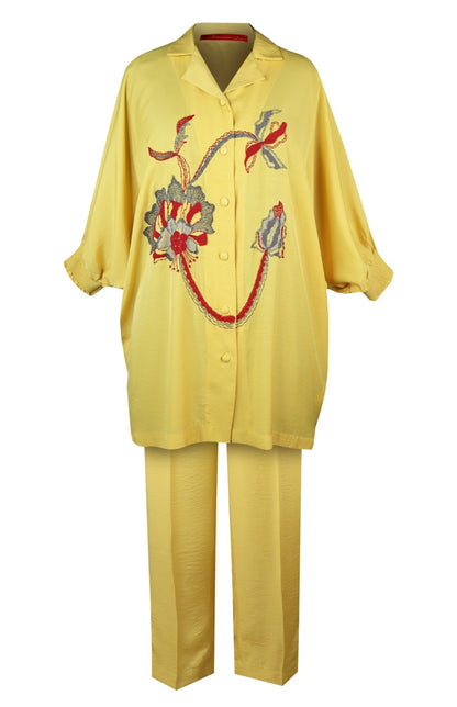 Hibiscus Batwing Co-ord Set