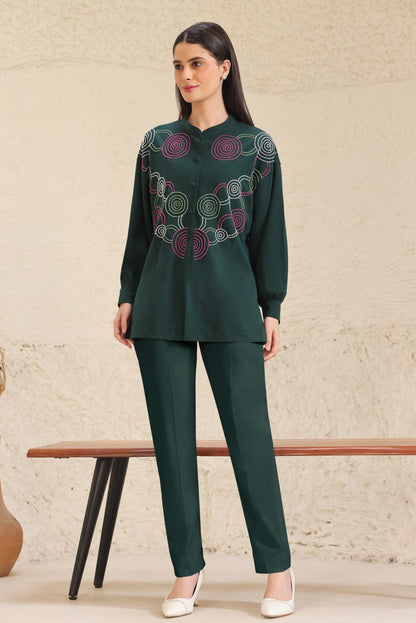 Hypnotic Oversized Shirt - BLACK