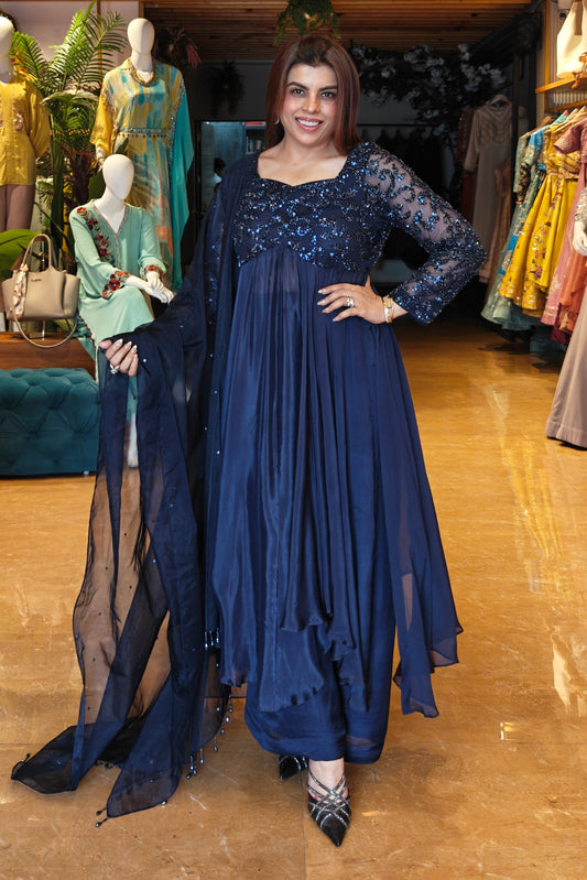 Empire Anarkali - NAVY