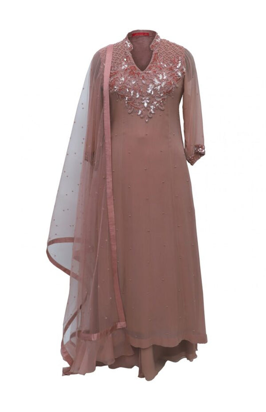 Gaajri Georgette Kalidar Suit