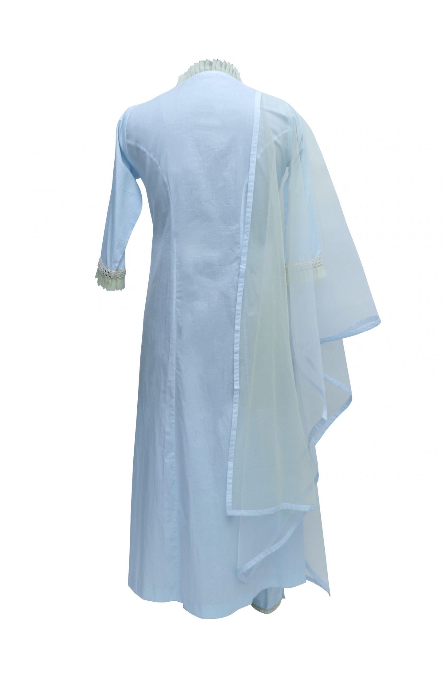 Sky Blue Cool Cotton Suit