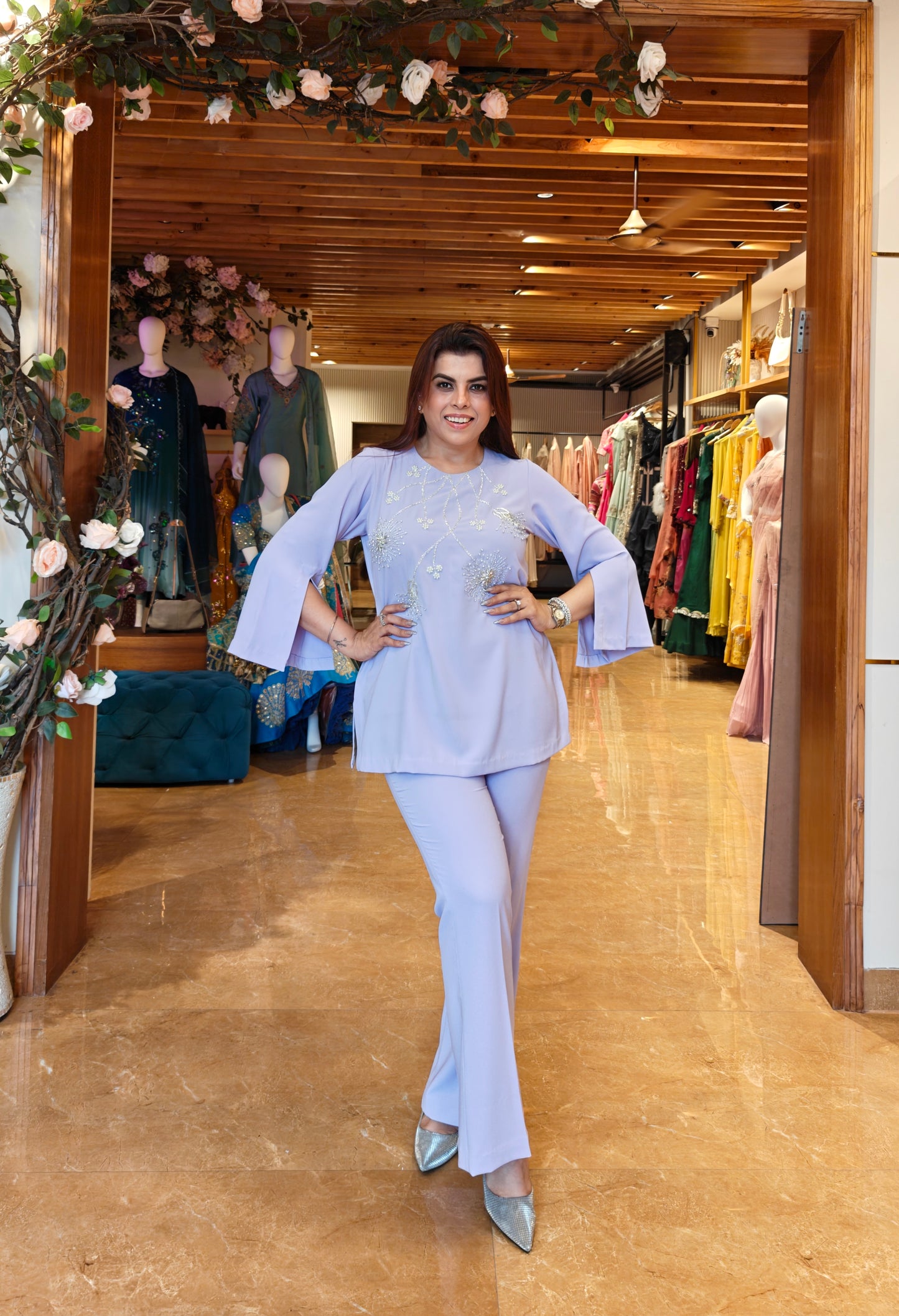 Calliandra Co-ord Set - LILAC