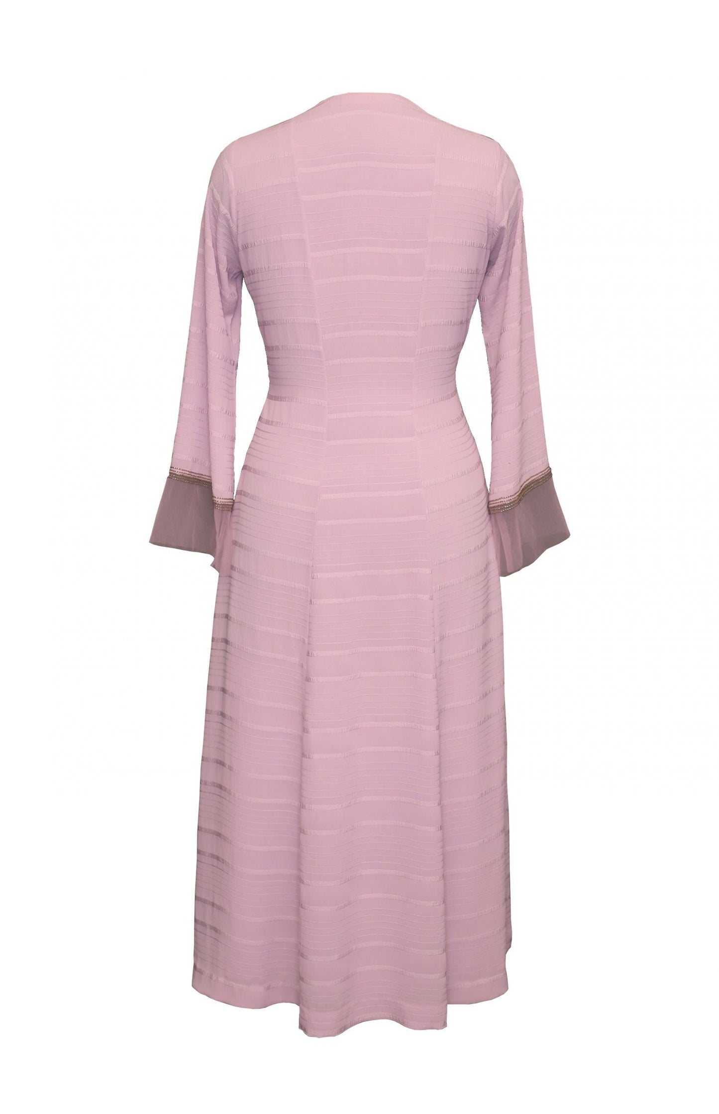 Lavender Chiffon Kurta Set