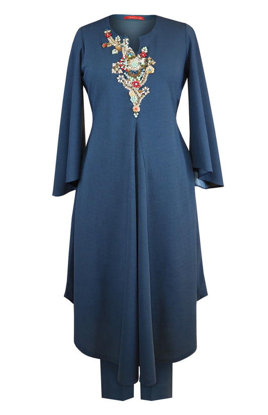Chunky Sequins Embroidery Kurta Set