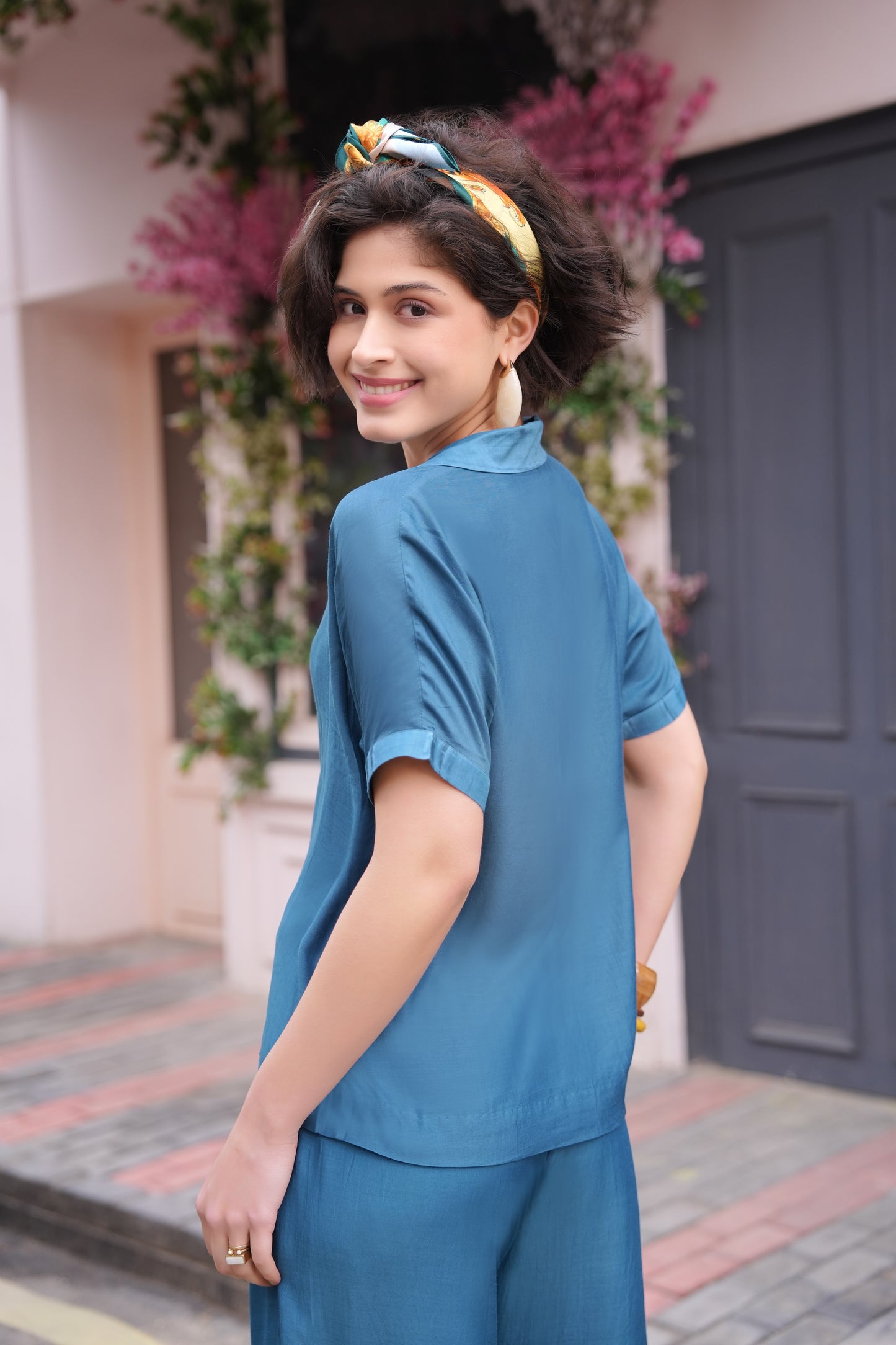 Spike Mul Top - INDIGO
