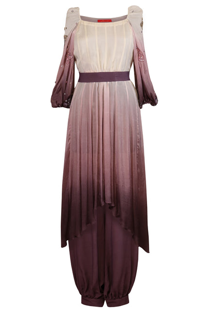 Ombré Asymmetric Dress