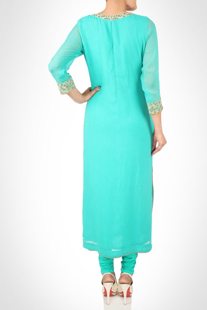 Georgette Suit With Tilla Paisleys