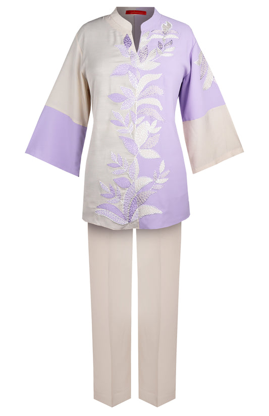 Dual Tone Kantha Co-ord Set