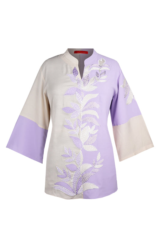 Dual Tone Kantha Top