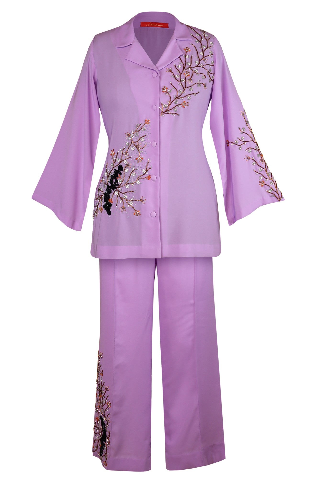 Sequins Embroidered Georgette Co-ord Set