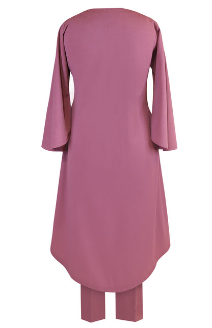 Chunky Sequins Embroidery Crepe Kurta Set