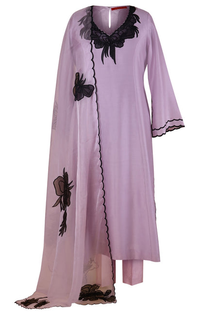 Kora Silk Kalidar Suit