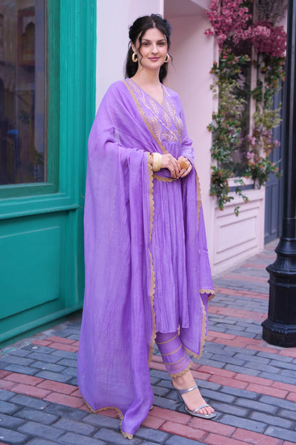 Spike Angrakha Suit - LILAC