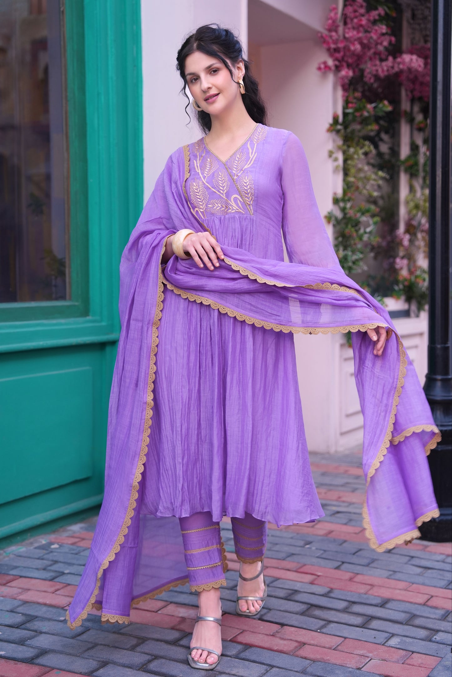 Spike Angrakha Suit - LILAC