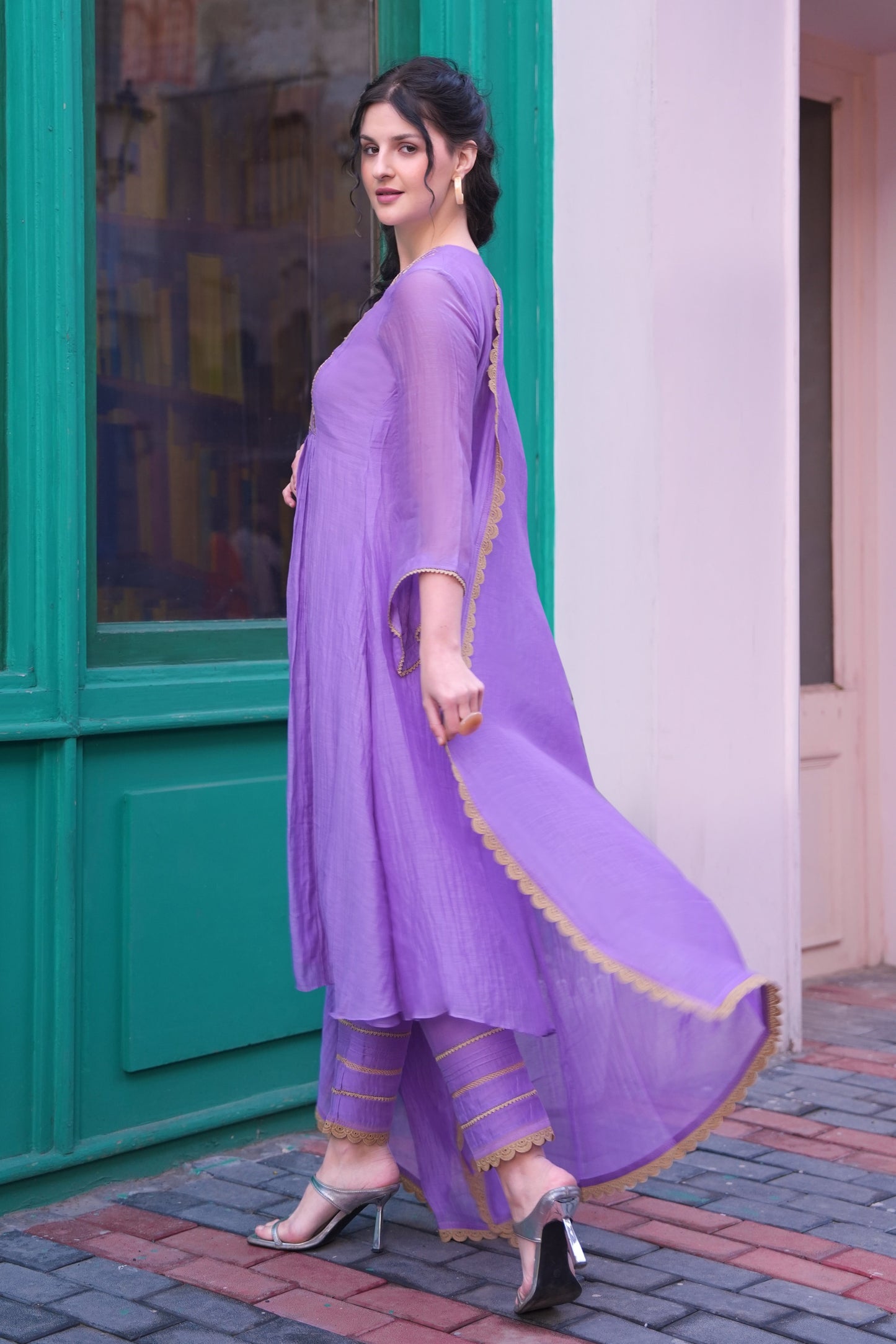 Spike Angrakha Suit - LILAC