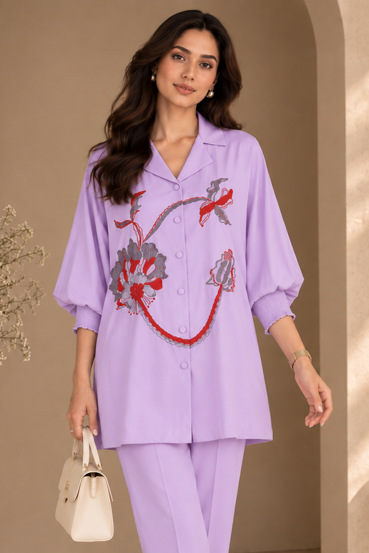 Hibiscus Batwing Top
