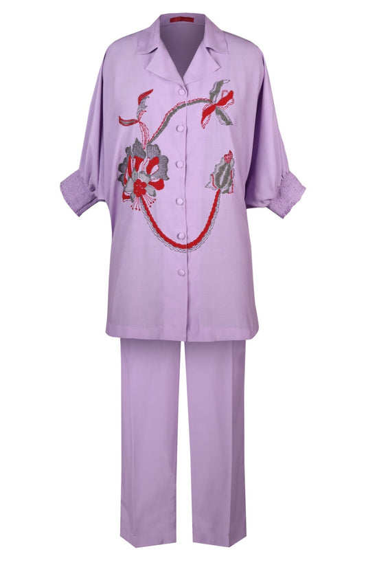 Hibiscus Batwing Co-ord Set