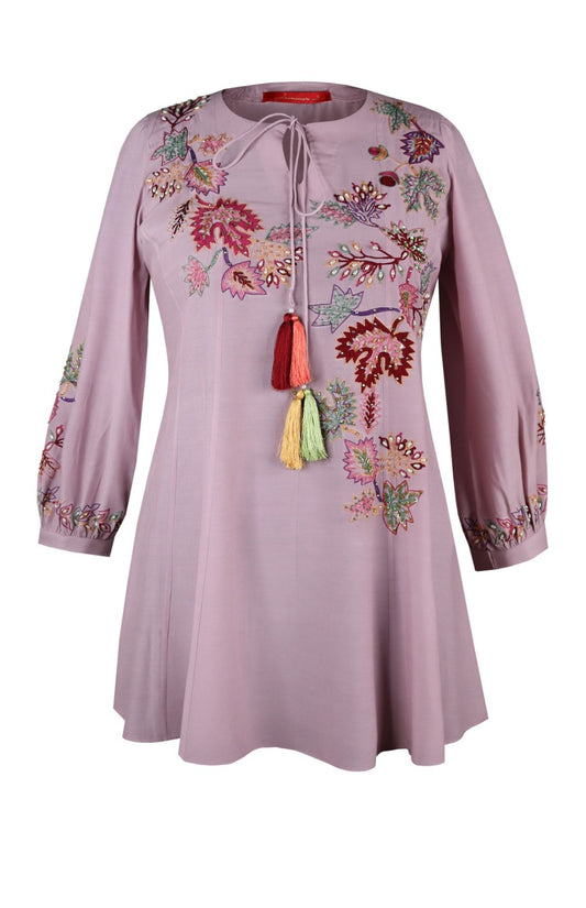 Cotton Kurti - LILAC
