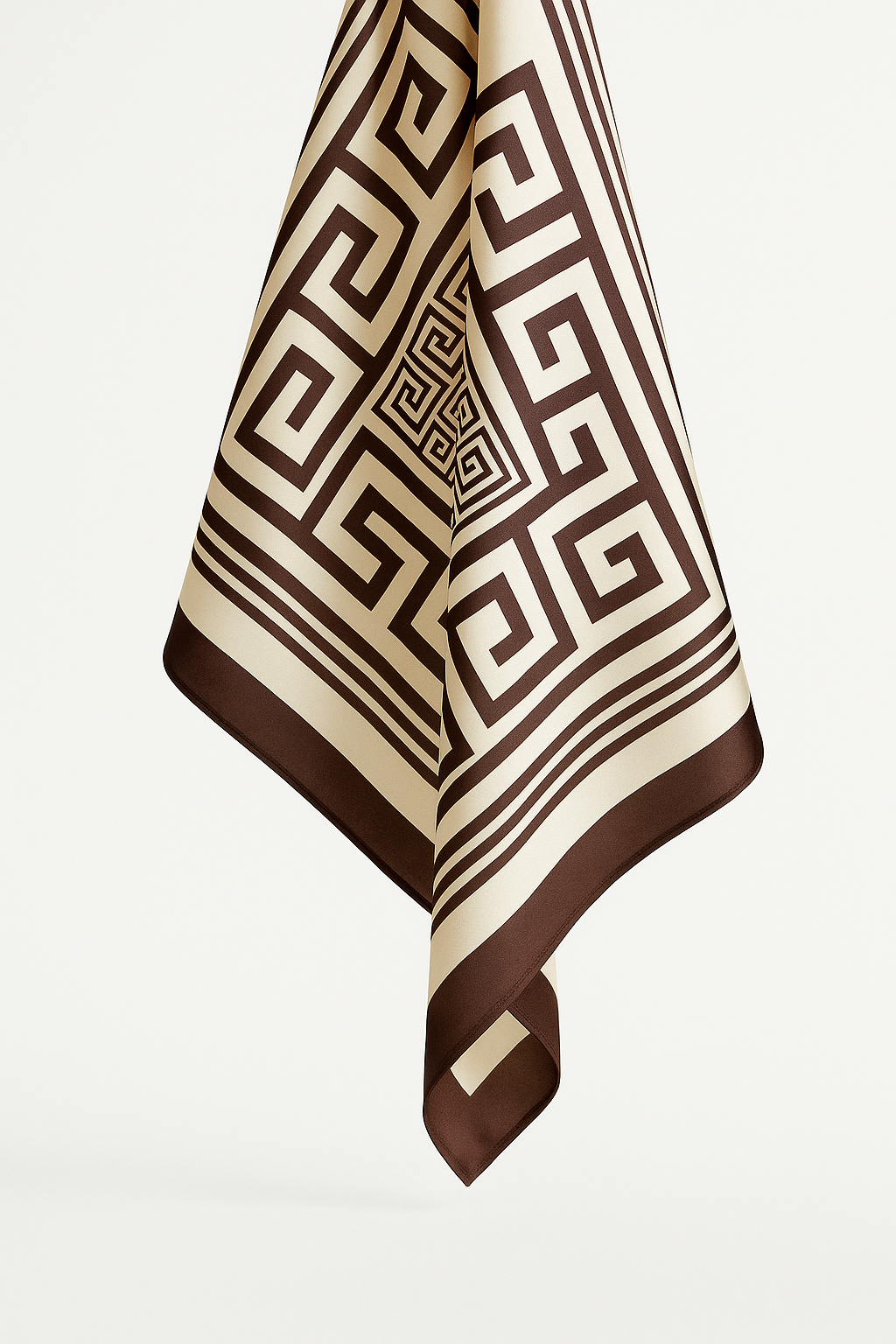 Satin Scarf - MAZE MATRIX