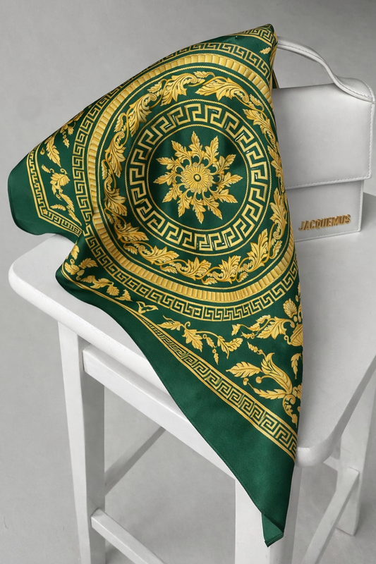 Satin Scarf - MEDALLION