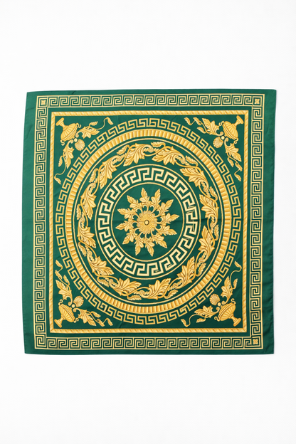Satin Scarf - MEDALLION