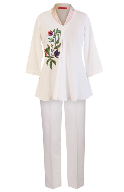 Milky White Co-ord Set