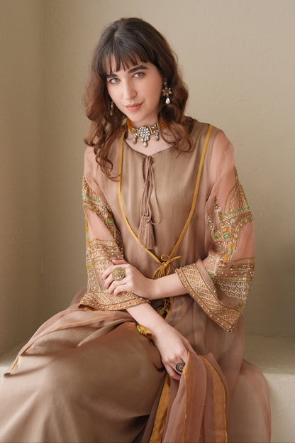 Minara Jacket Suit - BEIGE