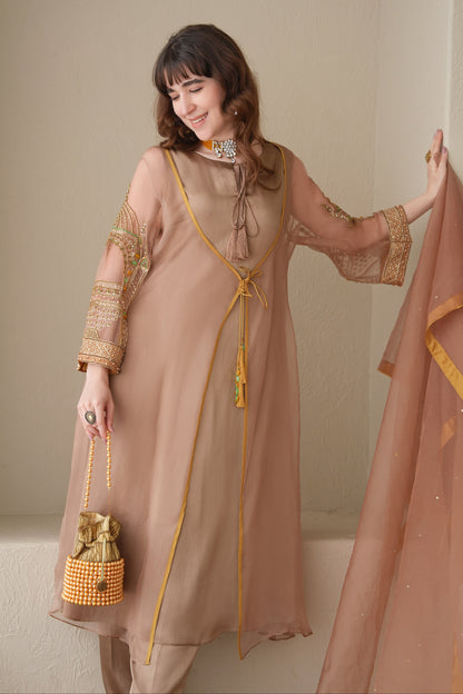 Minara Jacket Suit - BEIGE