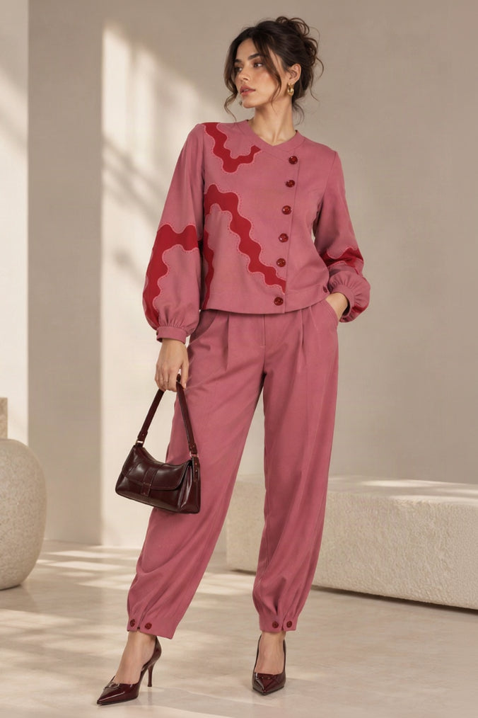 Morph Crop Jacket Co-ord Set
