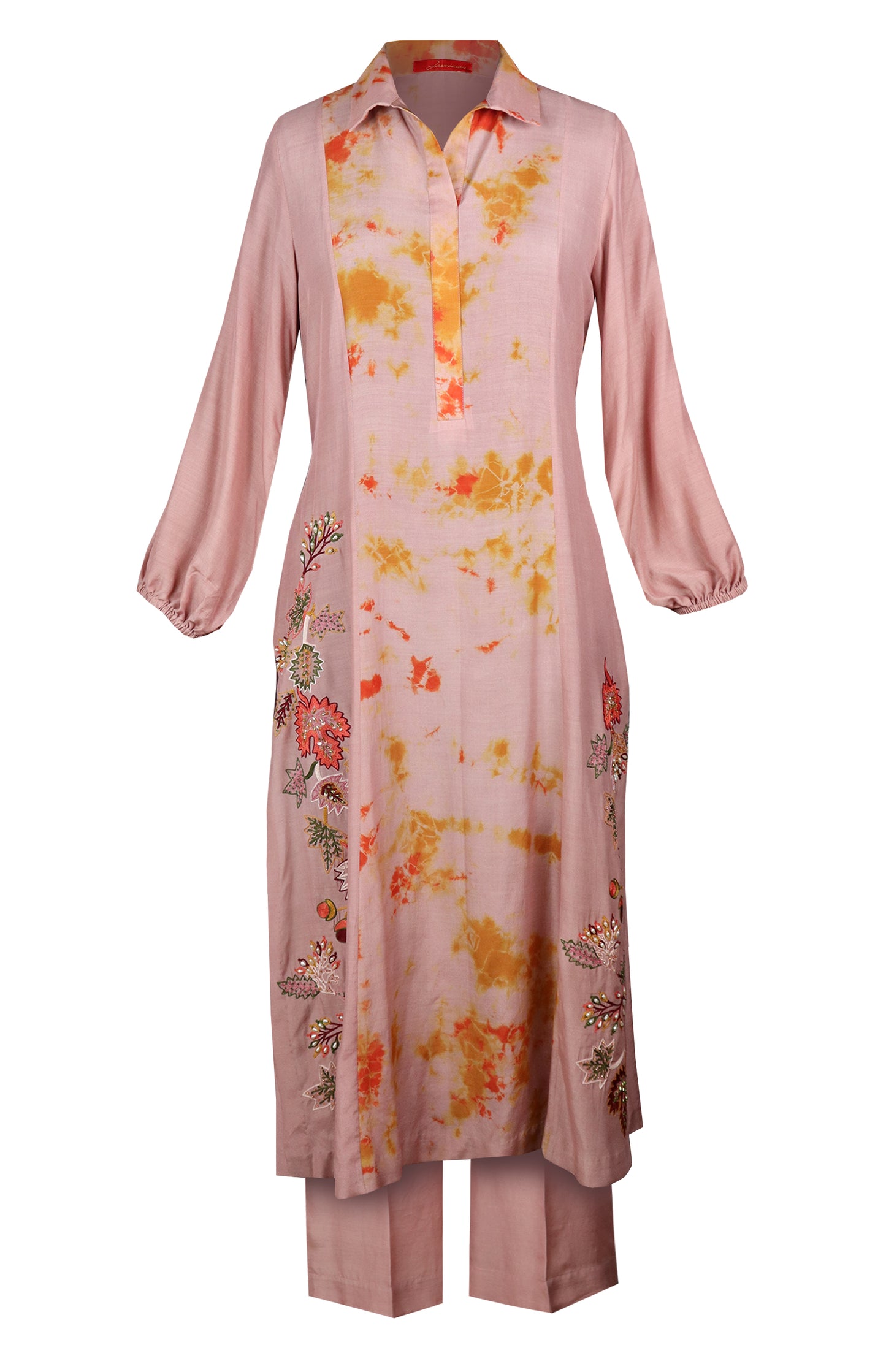 Mul Mul Tie & Dye Kurta Set