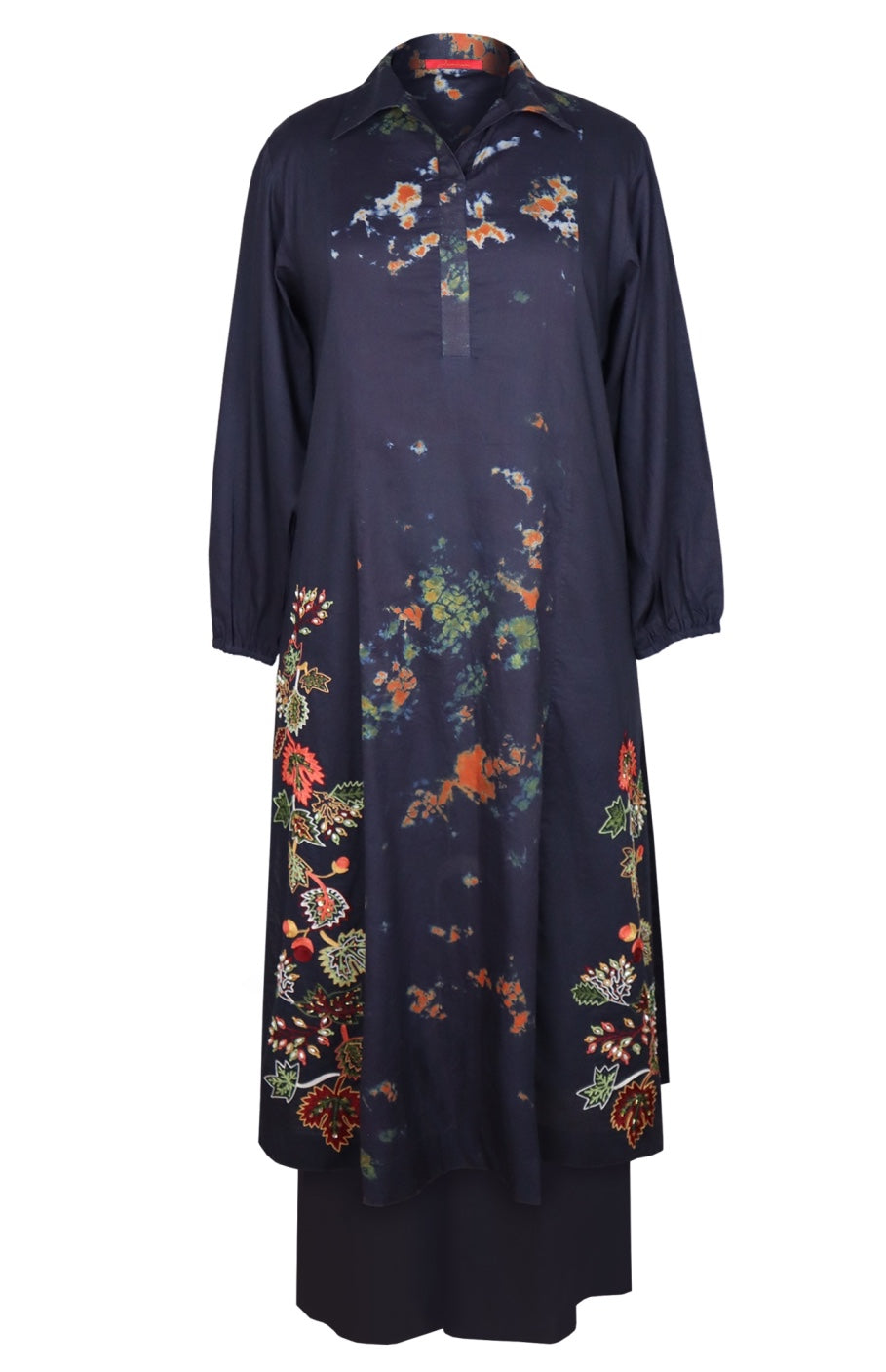 Mul Mul Tie & Dye Kurta Set