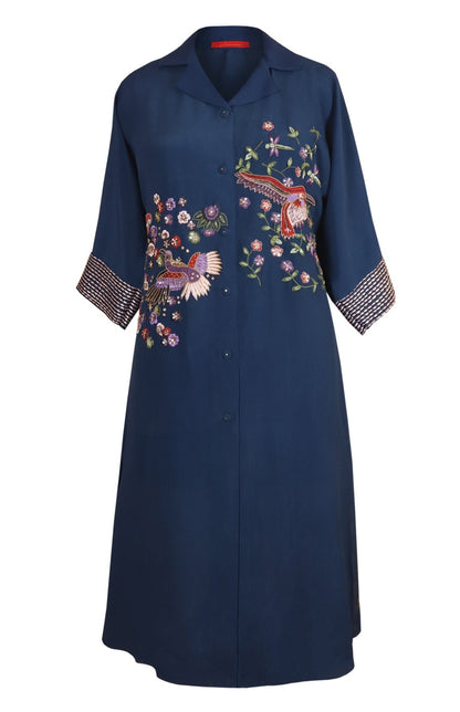Oversized Kurta with collar