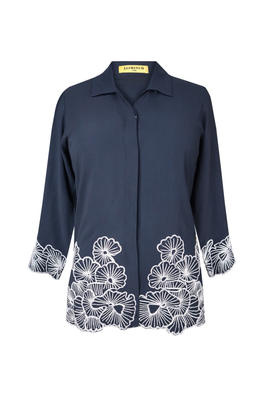 Line Art Top - NAVY