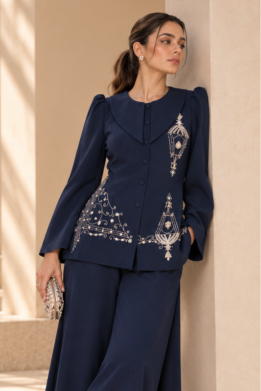 Sconce Top - NAVY