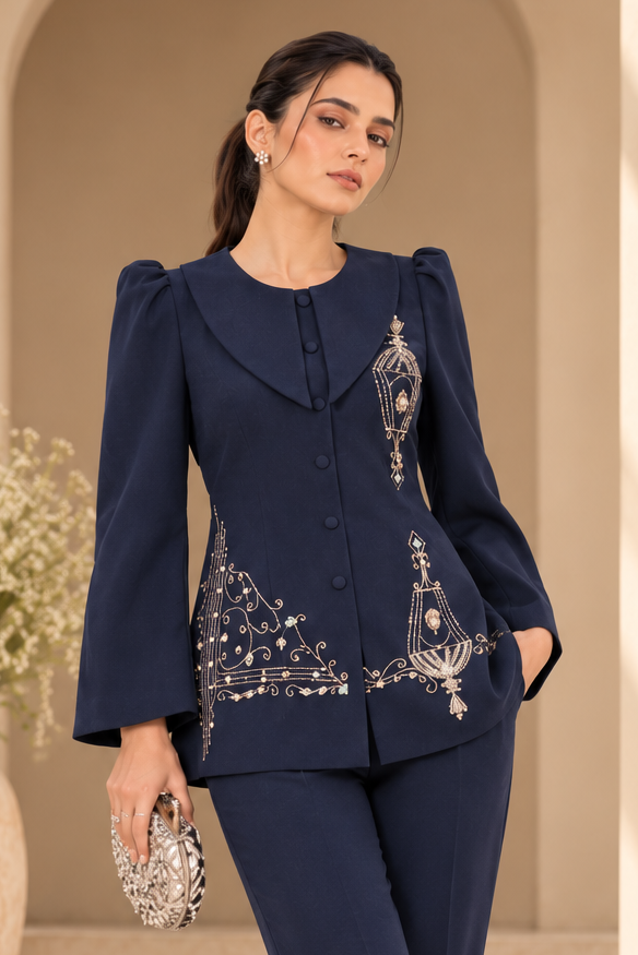 Sconce Top - NAVY