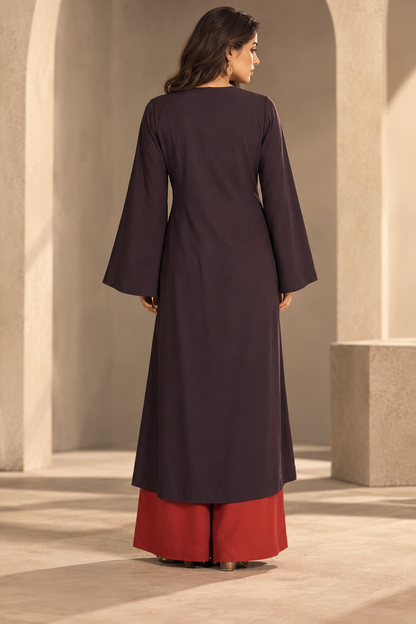 Nebula Asymmetric Kurta Set
